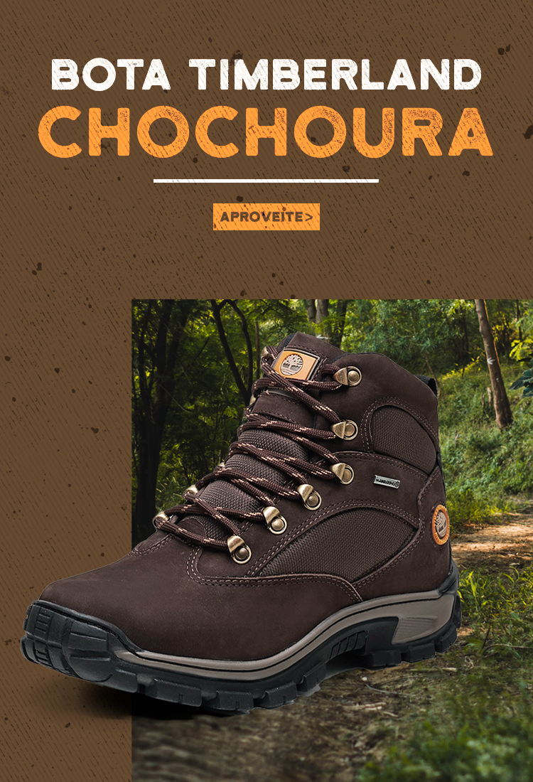 Bota Cat Masculino X1 Coturno de Couro Trail Adventure