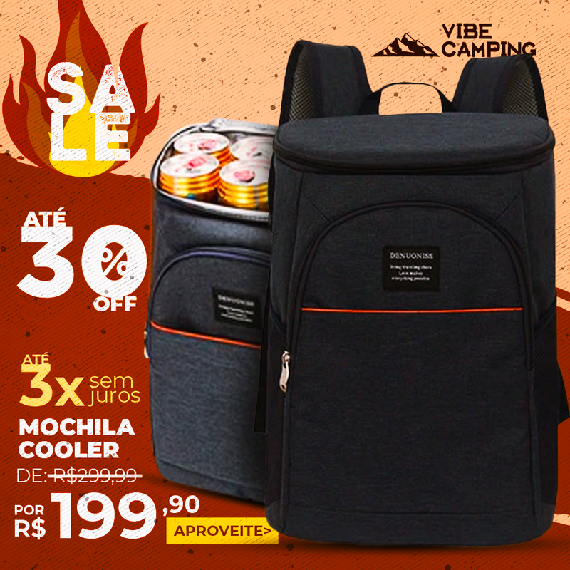 Mochila Térmica 15 Litros Aktive Cooler